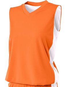 A4 NW2320 - Ladies Reversible Moisture Management Muscle Shirt