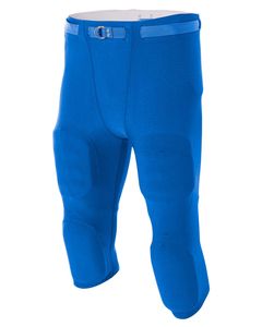 A4 N6181 - Men's Flyless Football Pants Royal blue