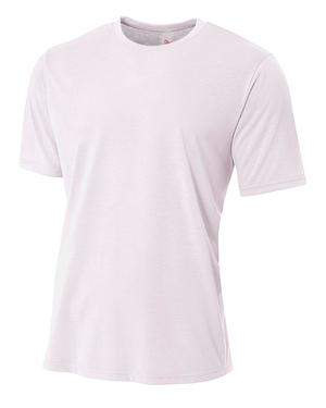 A4 N3264 - Mens Shorts Sleeve Spun Poly T-Shirt