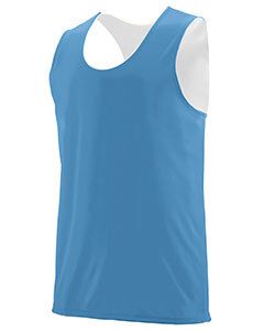Augusta 149 - Youth Wicking Polyester Reversible Sleeveless Jersey Col Blue/White