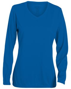 Augusta 1788 - Ladies Wicking Polyester Long-Sleeve Jersey Royal blue