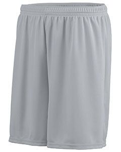 Augusta AG1425 - Adult Wicking Polyester Short Silver Grey