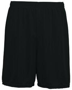 Augusta AG1425 - Adult Wicking Polyester Short Black