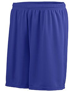 Augusta AG1425 - Adult Wicking Polyester Short Purple