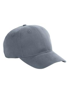 Big Accessories BX002 - 6-Panel Brushed Twill Structured Cap