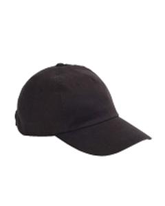 Big Accessories BX008 - 5-Panel Brushed Twill Unstructured Cap Black