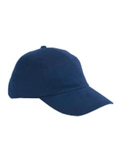 Big Accessories BX008 - 5-Panel Brushed Twill Unstructured Cap Navy