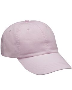 Adams AD969 - 6-Panel Low-Profile Washed Pigment-Dyed Cap Pale Pink
