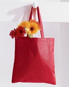 BAGedge BE003 - 8 oz. Canvas Tote Red