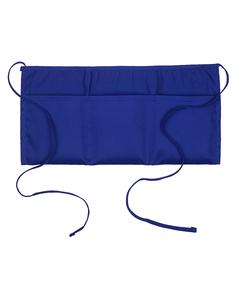 Big Accessories APR50 - Three-Pocket 10" Waist Apron Royal blue