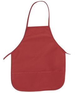 Big Accessories APR51 - Two-Pocket 24" Apron Red
