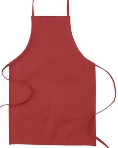Big Accessories APR53 - Two-Pocket 30" Apron Red