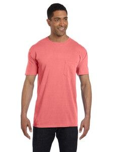 Comfort Colors 6030 - Garment Dyed Short Sleeve Shirt with a Pocket Watermelon