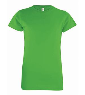 LAT 2616 - Girls Fine Jersey Longer Length T-Shirt