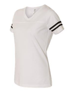 LAT 3537 - Ladies' Vintage Football T-Shirt