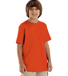 LAT 6101 - Youth Fine Jersey T-Shirt Orange