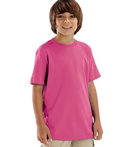 LAT 6101 - Youth Fine Jersey T-Shirt Raspberry