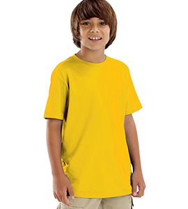 LAT 6101 - Youth Fine Jersey T-Shirt Yellow