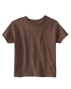 Rabbit Skins 3301J - Juvy Short Sleeve T-Shirt Brown