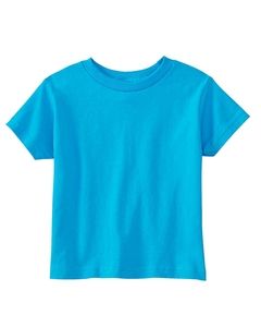 Rabbit Skins 3301J - Juvy Short Sleeve T-Shirt Turquoise