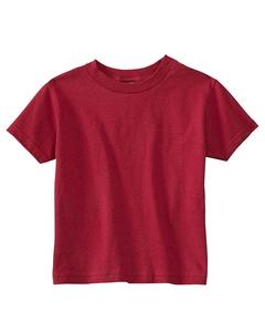Rabbit Skins 3301T - Toddler Short Sleeve T-Shirt Garnet