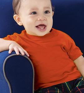 Rabbit Skins 3322 - Fine Jersey Infant T-Shirt Orange