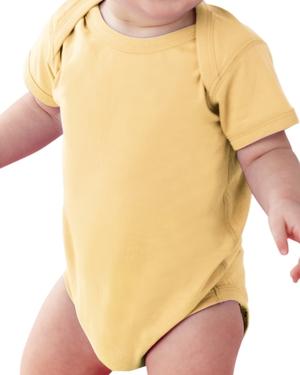 Rabbit Skins 4424 - Fine Jersey Infant Lap Shoulder Creeper