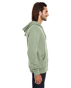 Threadfast 321Z - Unisex Triblend French Terry Full-Zip