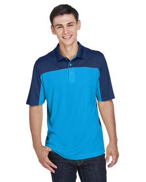 Ash CityCore 365 CE101 - Mens Balance Colorblock Performance Piqué Polo