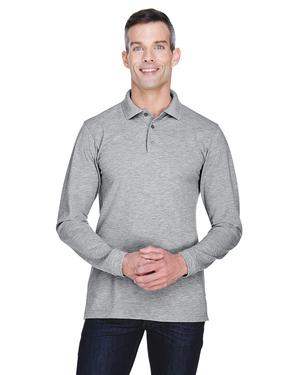 Harriton M265L - 5.6 oz. Easy Blend Long-Sleeve Polo