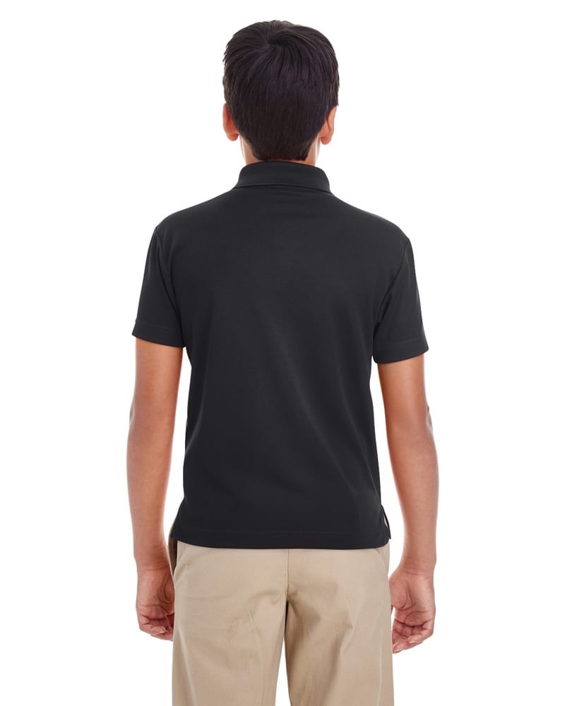 Ash CityCore 365 88181Y - Youth Origin Performance Pique Polo