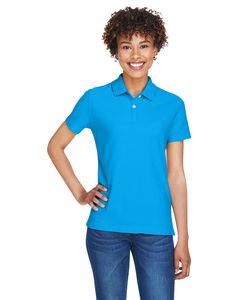 Devon & Jones DG150W - Ladies DRYTEC20 Performance Polo Ocean Blue