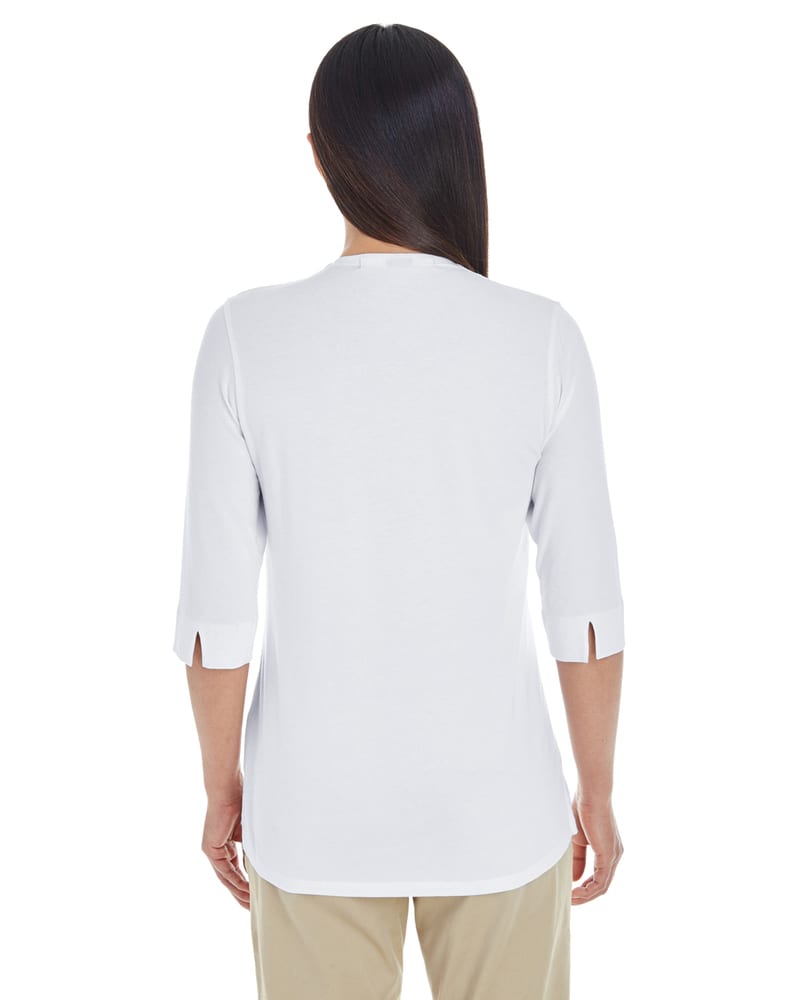 Devon & Jones DP188W - Ladies Perfect Fit Tailored Open Neckline Top