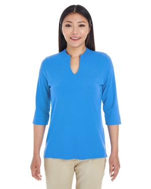 Devon & Jones DP188W - Ladies Perfect Fit Tailored Open Neckline Top