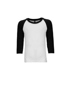 Next Level NL3352 - Youth CVC 3/4 Sleeve Raglan