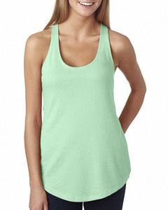 Next Level NL6933 - Ladies' French Terry Racerback Tank Mint