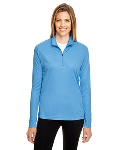 Team 365 TT31W - Ladies Zone Performance Quarter-Zip Sport Light Blue