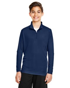 Team 365 TT31Y - Youth Zone Performance Quarter-Zip Sport Dark Navy