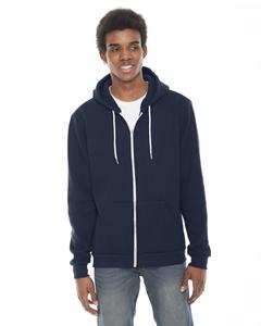 American Apparel F497W - Unisex Flex Fleece Zip Hoodie Navy