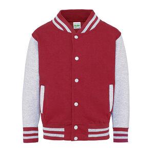 All We Do JHY043 - JUST HOODS YOUTH LETTERMAN JACKET