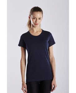 US Blanks US0100 - Ladies' Short Sleeve Crew Neck Navy