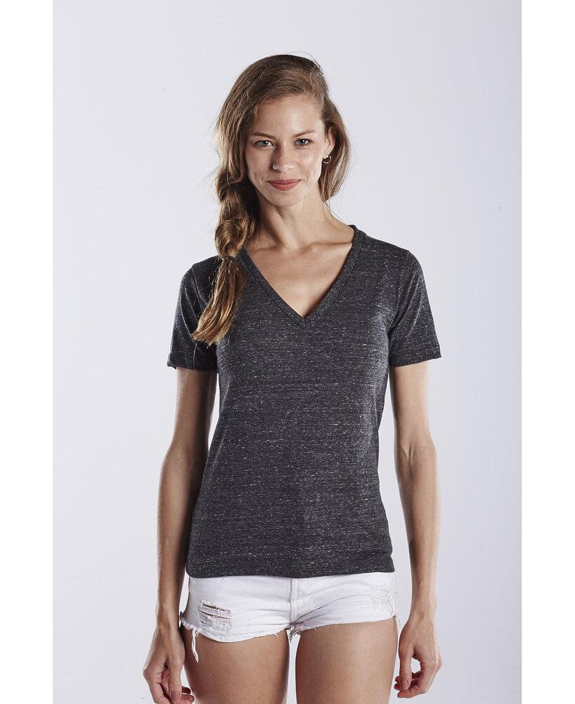 US Blanks US0228 - Ladies' V-Neck Tri-Blend Tee