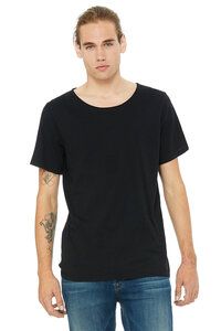 Bella+Canvas C3014 - MEN'S JERSEY RAW NECK TEE Black