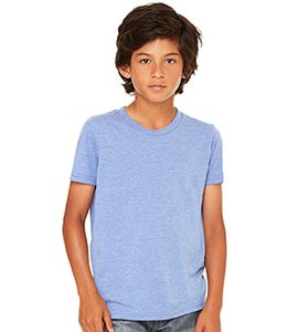 Bella+Canvas C3413Y - Youth Triblend Short Sleeve Tee Blue Triblend