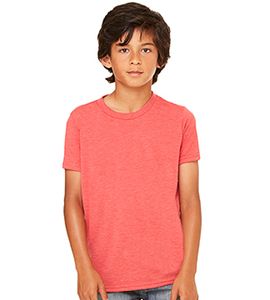 Bella+Canvas C3413Y - Youth Triblend Short Sleeve Tee Red Triblend