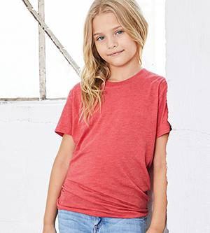 Bella+Canvas C3413Y - Youth Triblend Short Sleeve Tee