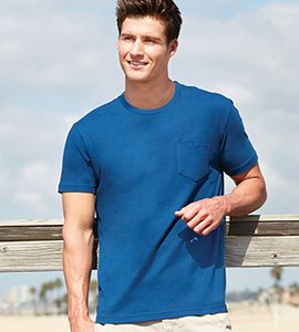 Next Level NL3605 - MEN'S COTTON POCKET TEE Midnight Navy