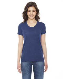 American Apparel tr301w - Imported Womens Tri-Blend Crew Tee