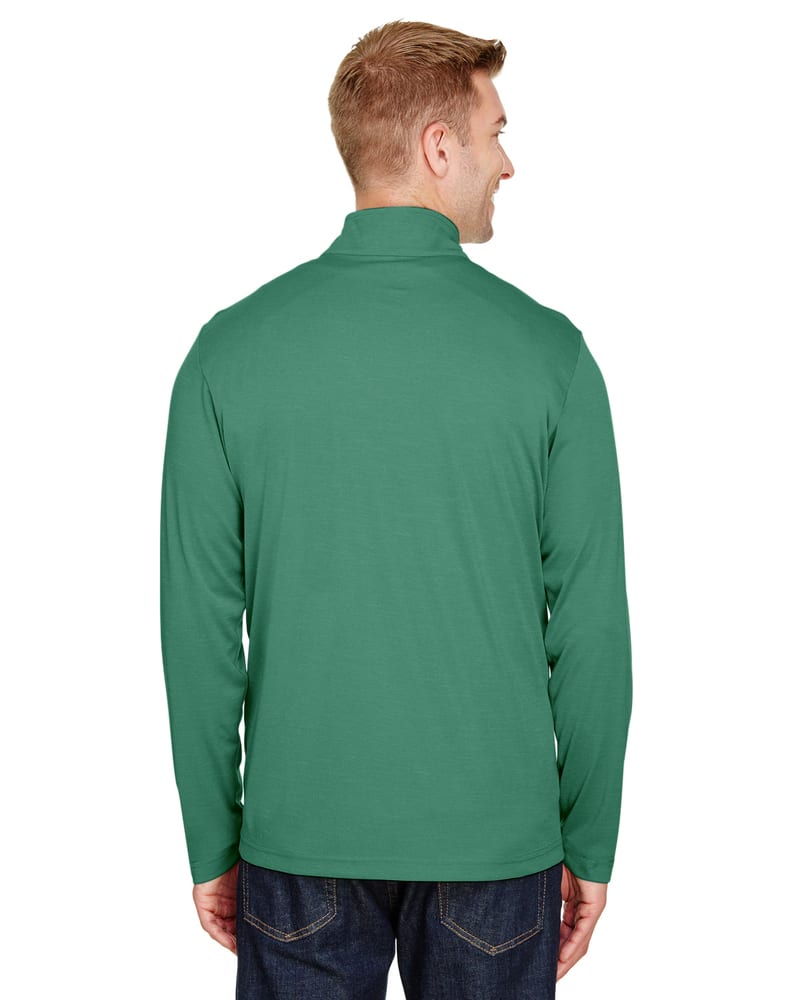 Team 365 TT31H - Men's Zone Sonic Heather Performance Quarter-Zip