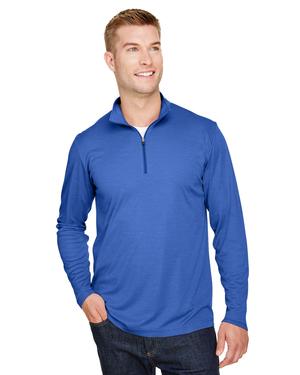 Team 365 TT31H - Mens Zone Sonic Heather Performance Quarter-Zip